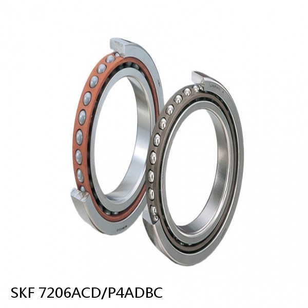 7206ACD/P4ADBC SKF Super Precision,Super Precision Bearings,Super Precision Angular Contact,7200 Series,25 Degree Contact Angle