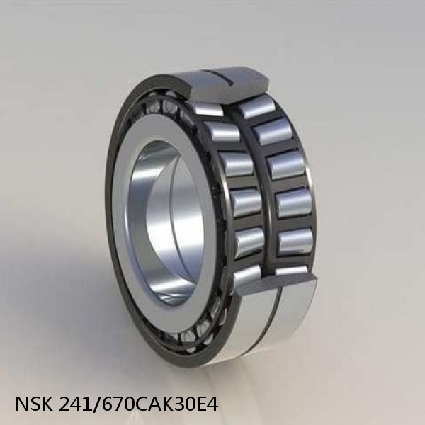 241/670CAK30E4 NSK Spherical Roller Bearing
