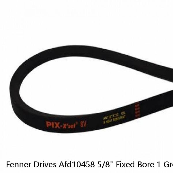 Fenner Drives Afd10458 5/8" Fixed Bore 1 Groove Standard V-Belt Pulley 10.25" Od