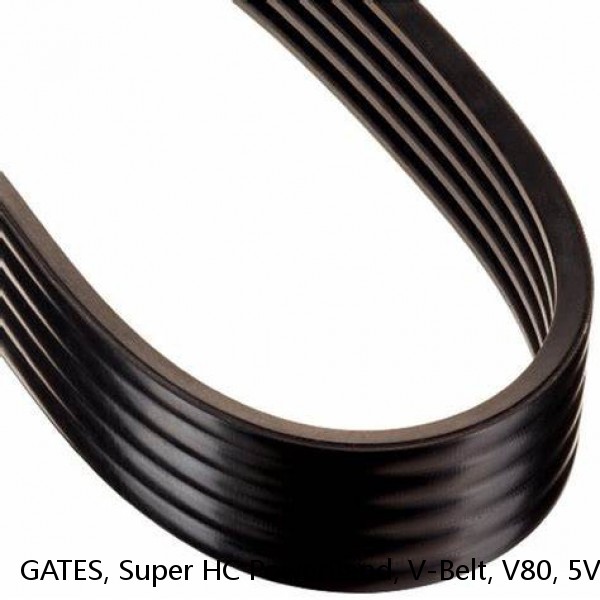 GATES, Super HC PowerBand, V-Belt, V80, 5VX930