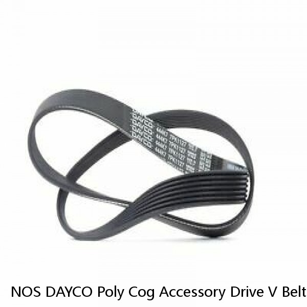 NOS DAYCO Poly Cog Accessory Drive V Belt 63" 15630 11A1600