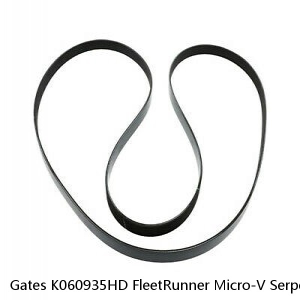 Gates K060935HD FleetRunner Micro-V Serpentine Drive Belt